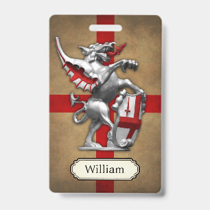 Badge City of London Dragon Personnalisé