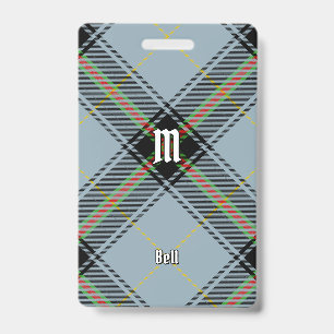 Badge Clan Bell Tartan