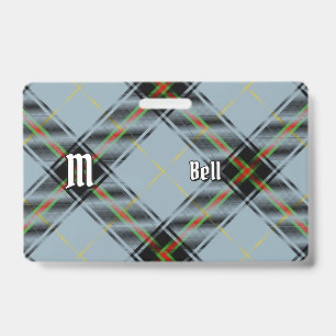 Badge Clan Bell Tartan