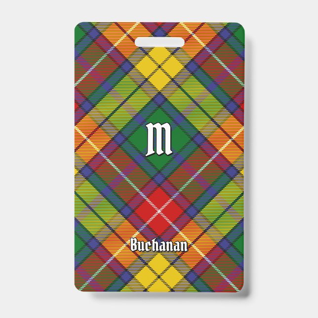 Badge Clan Buchanan Tartan (Front)