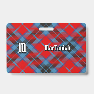 Badge Clan MacTavish Tartan