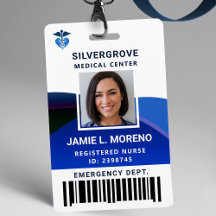 Clinique Logo Hôpital Bleu Photo Infirmière ID