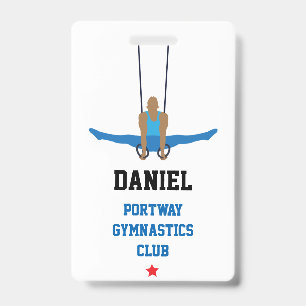 Badge Club de Gymnastique Personnalisé