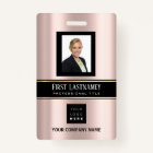 Code-barres - Nom de la photo Carte d'identité Ros