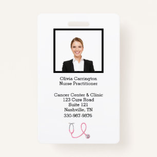 Badge Code de la barre de photos de l'employé personnali