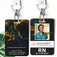 Code photo de l'employé Médicale personnalisé