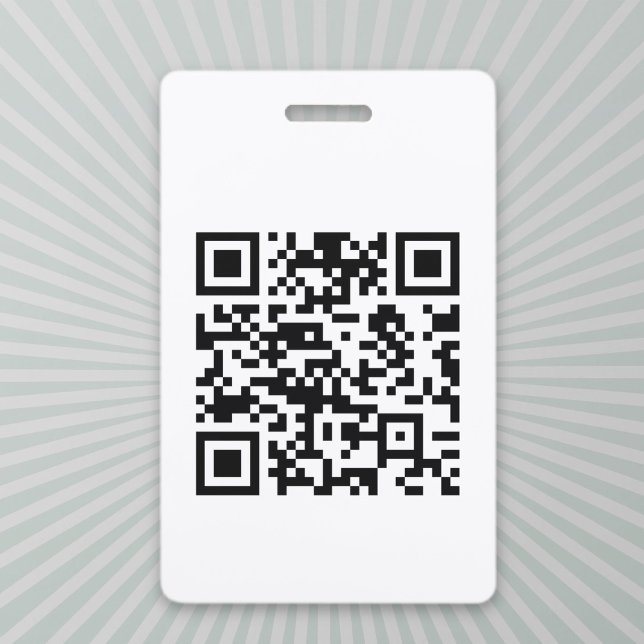 Badge Code QR créé instantanément (en entrant votre URL) (Créateur téléchargé)