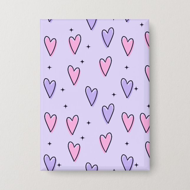 Badge coeur bleu (Recto)