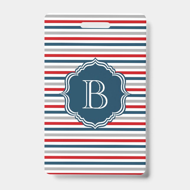 Badge Conception de monogramme (Avant)