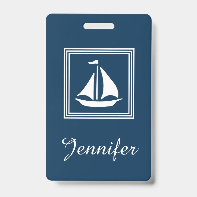 Badge Conception nautique (Avant)
