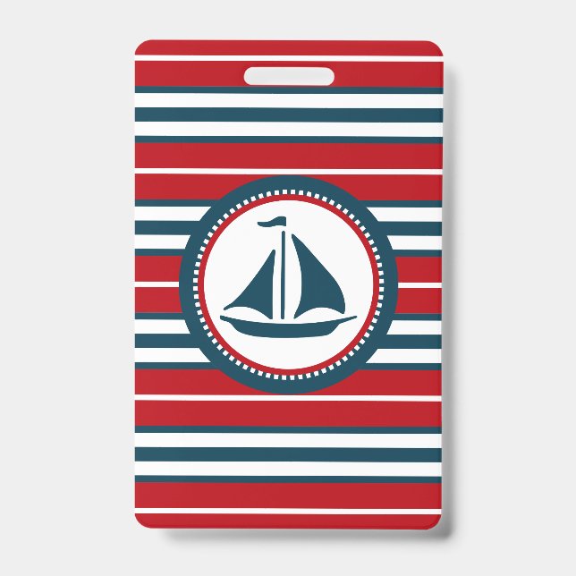 Badge Conception nautique (Avant)