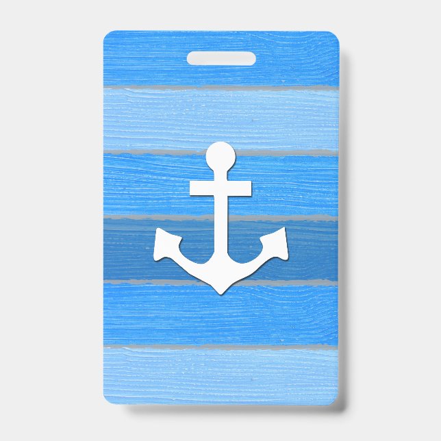 Badge Conception sur le thème nautique (Avant)