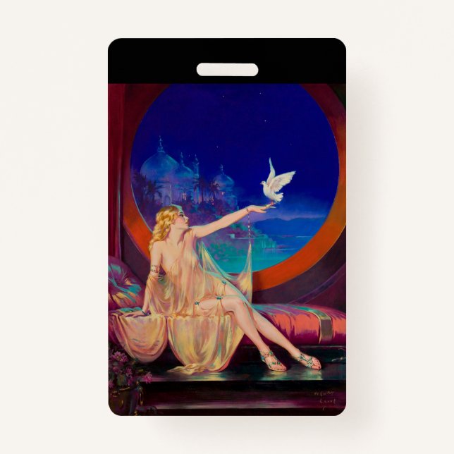 Badge Concubine de Sultana le sultan arabe 1925 (Devant)