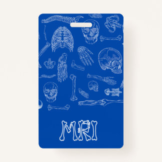 Badge Connexe Médicale vertical