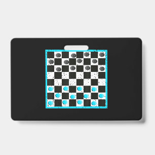 Badge Cool Jeu d'échecs Halloween Costume drôle Lazy do-