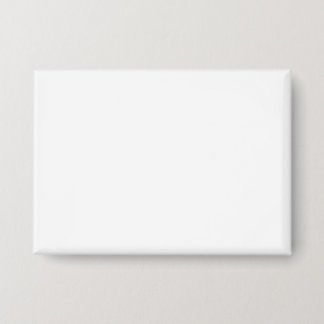 Badge Create your own white Rectangle Button, 3.5"x 2.5"