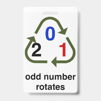 Badge Credit Card Sized Phase Calculator