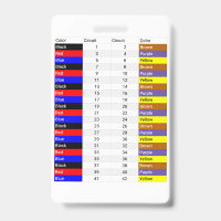 Badge Credit Card Sized Phase Color Texas