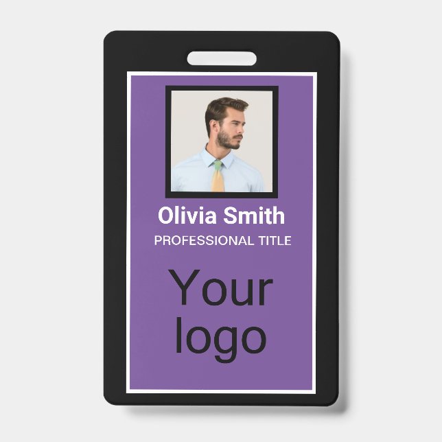 Badge Créé pour vous, élégant (Avant)