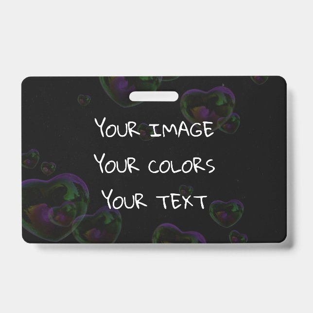 Badge Créer une personnalisation (Face)