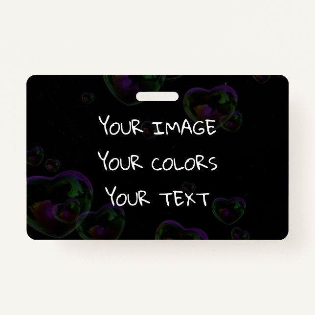 Badge Créer une personnalisation (Devant)