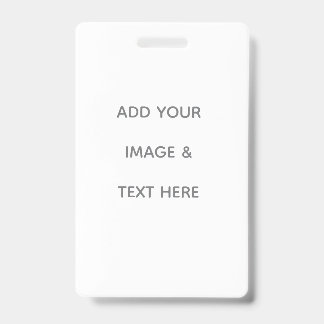 Badge Créez votre propre blanc