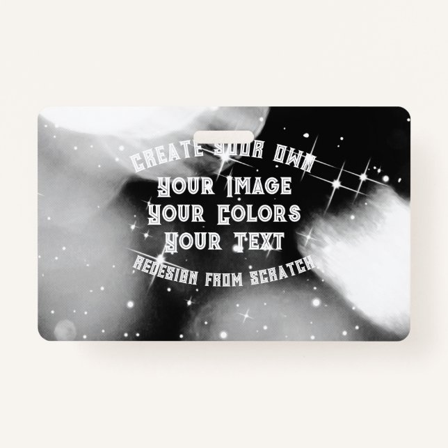 Badge Créez votre propre personnalisation (Devant)