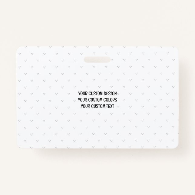 Badge Créez votre propre personnalisation (Devant)