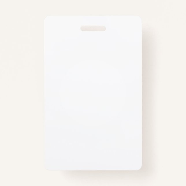 Badge Créez votre propre personnalisation blanche (Devant)