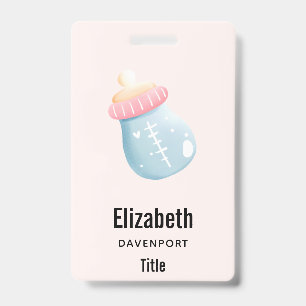 Badge Cute de Bottle