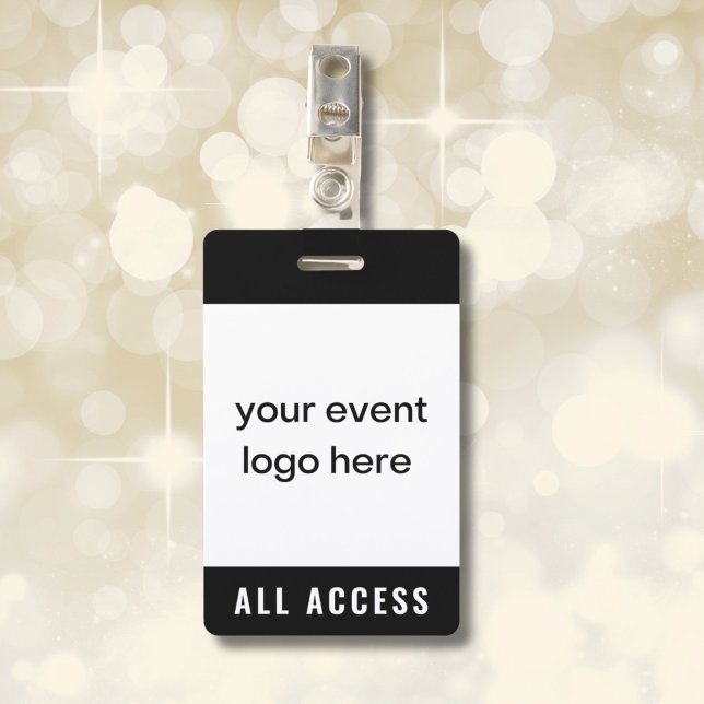 Badge d'abonnement à tous les événements d'accès (All access pass for special event.)