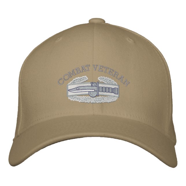 Badge d'action de combat, Casquette du ruban Irak  (Devant)