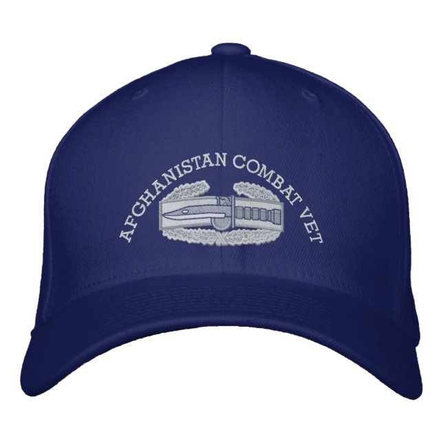 Badge d'action de combat et Casquette de ruban de  (Devant)