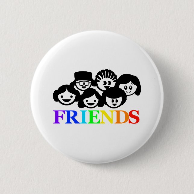 Badge d'amitié ''Friends' (Devant)