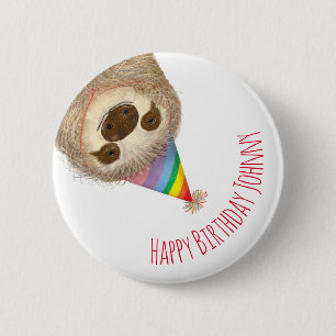 badge d'anniversaire personnalisé et heureux