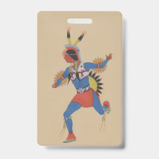 Badge Danse de guerre (ou Le Coureur)