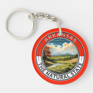 Badge d'art de voyage de l'Arkansas