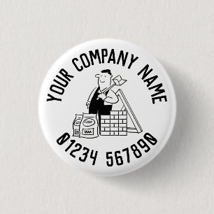 Badge de bouton de promotion de constructeur génér