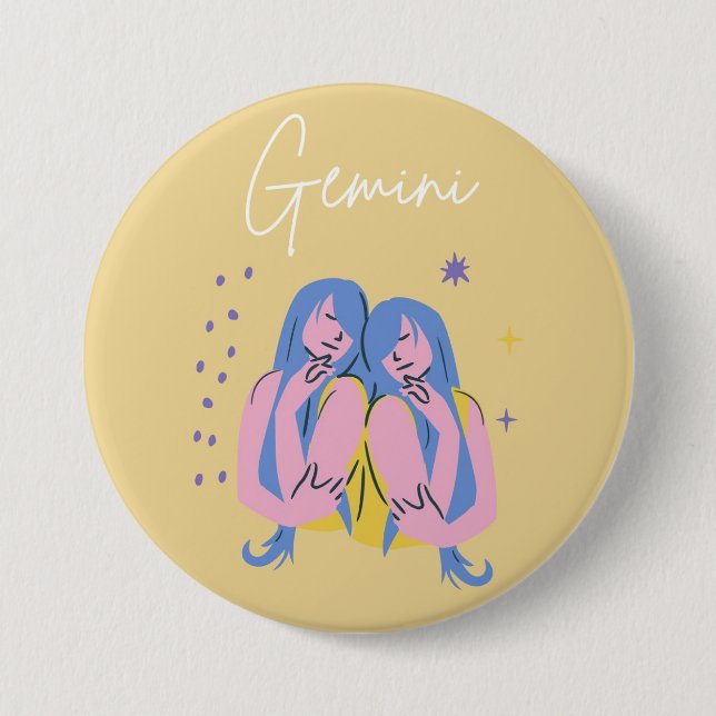 badge de bouton Gemini  (Devant)