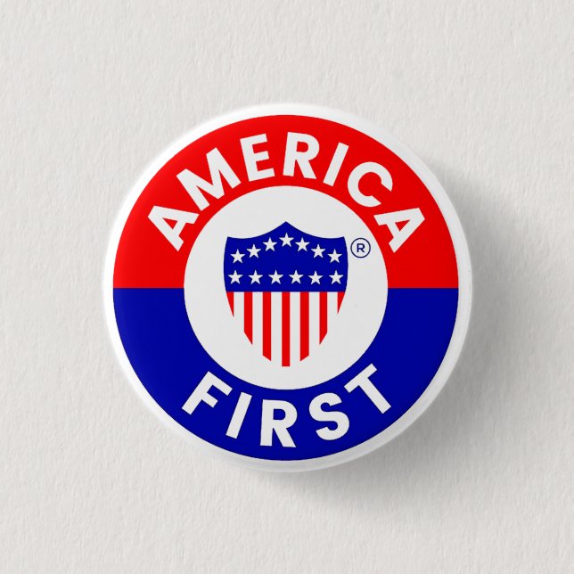 Badge de campagne de la Première Commission de l'A (Devant)