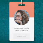 Badge de carte d'identité | Badges photo nominatif