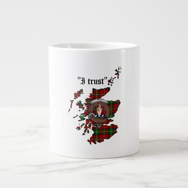 Badge de clan de garçon Jumbo Mug (Devant)