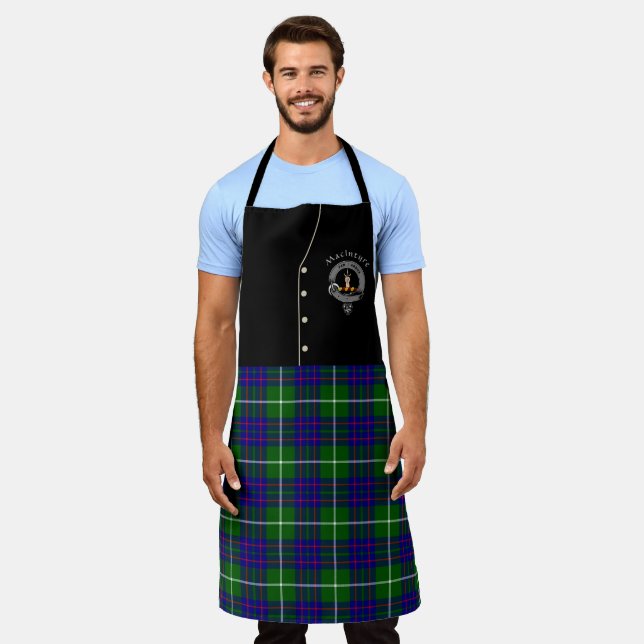 Badge de clan MacIntyre et tablier de tir Tartan (Porté)