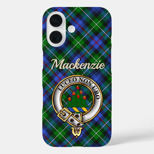 Badge de clan Mackenzie & iPhone Tartan / coque ip (Verso)