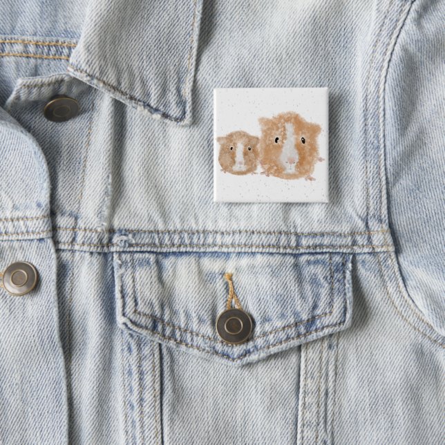 Badge de cochon d'Inde (En situation)
