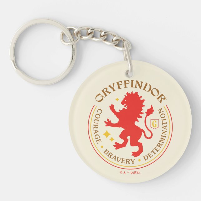 Badge de fierté de la maison GRYFFINDOR™ Lion Roug (Devant)