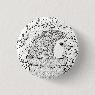 Badge de hérisson