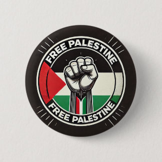 Badge de la carte de solidarité de la Palestine li