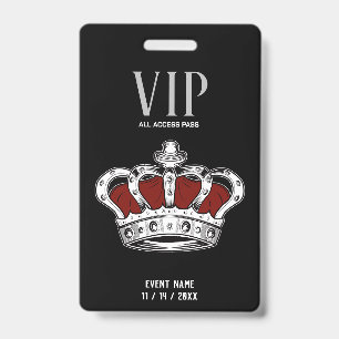 Badge de la Couronne VIP