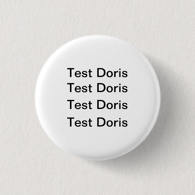 Badge de la Doris d'essai (Devant)